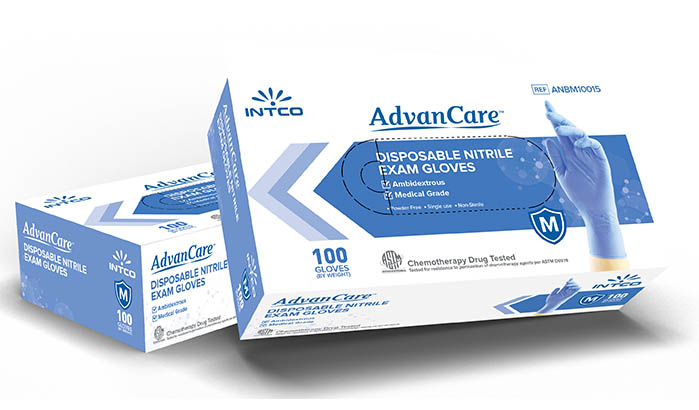 AdvanCare Nitrile Exam Gloves