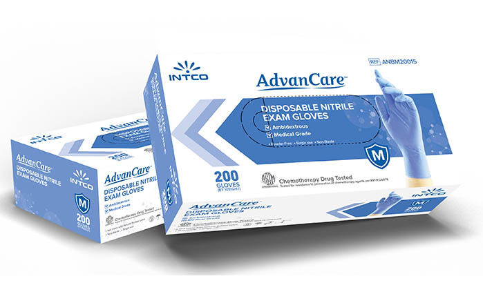 AdvanCare Nitrile Exam Gloves