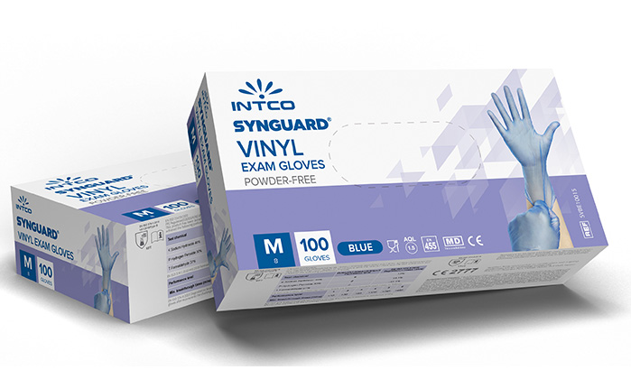 disposable vinyl exam gloves