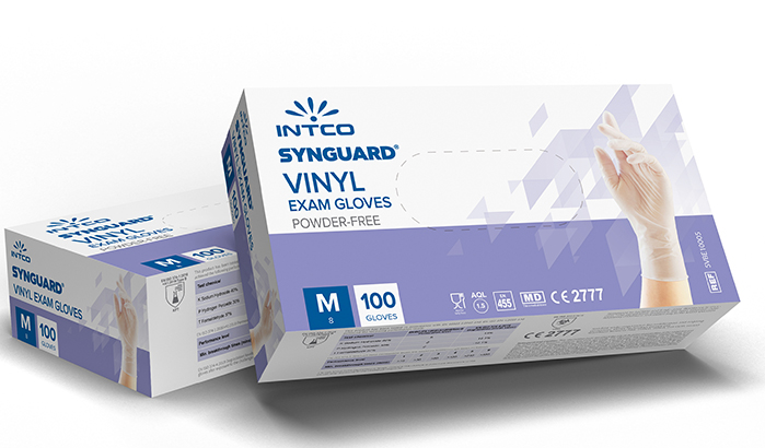 disposable vinyl exam gloves