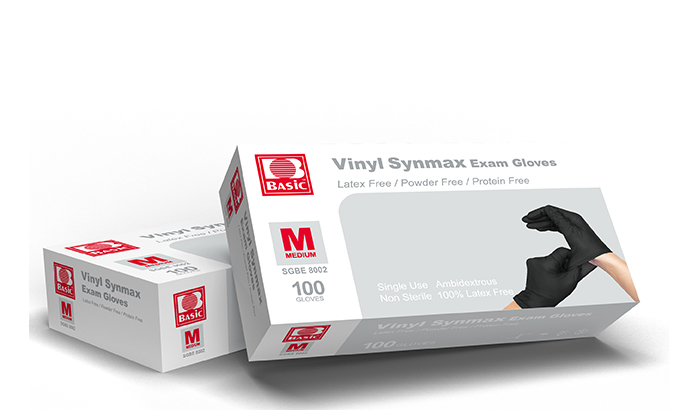 Vinyl Synmax Exam Gloves