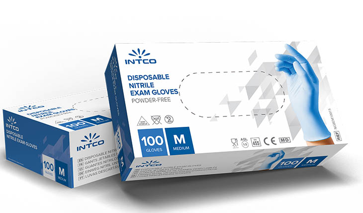 Disposable Nitrile Exam Gloves