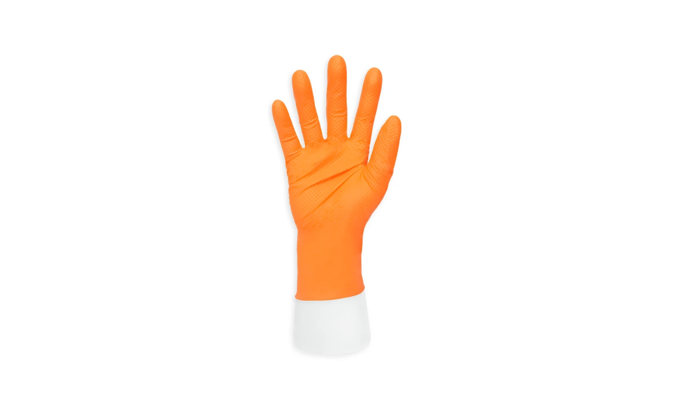 Diamond Textured Nitrile Gloves