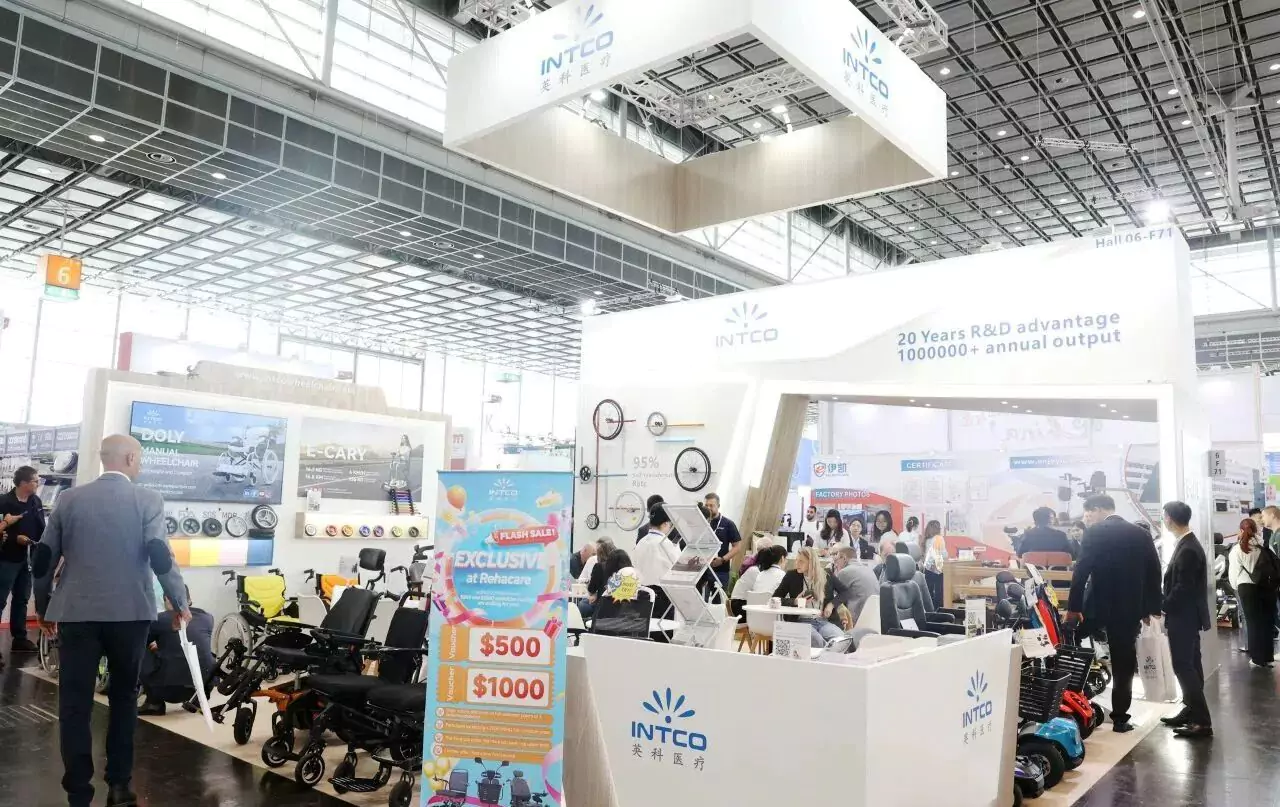 INTCO Medical Shows Innovative Mobility Solutions at REHACARE 2025 in Germany