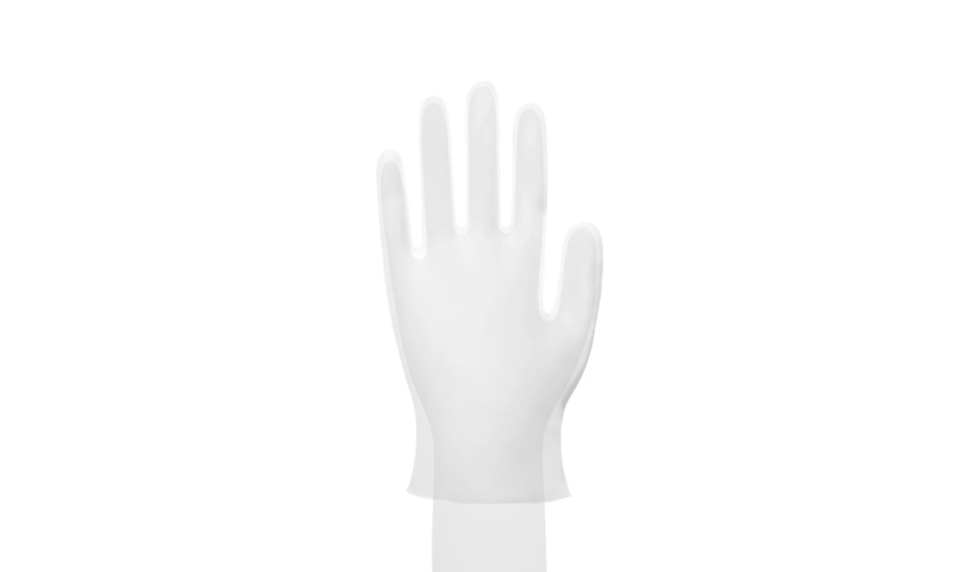 High Tensile Vinyl Exam Gloves