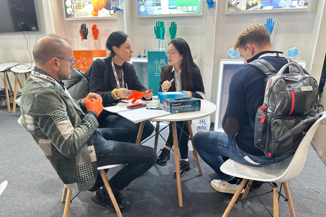 INTCO Medical A+A 2025 Safety Gloves Showcase