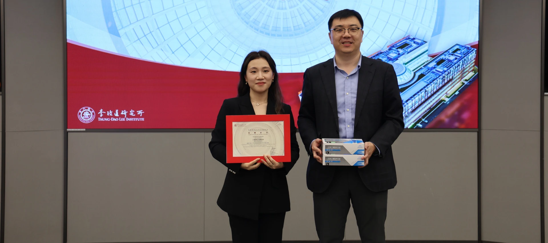 INTCO nitrile gloves used in TDLI advanced research labs