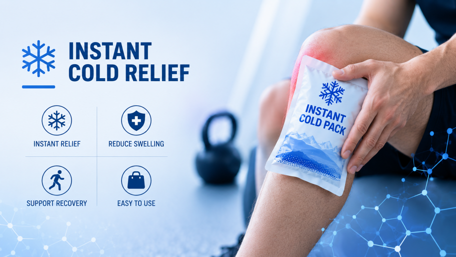The Science of Recovery: Mastering Injury Management with Disposable Instant Cold Packs