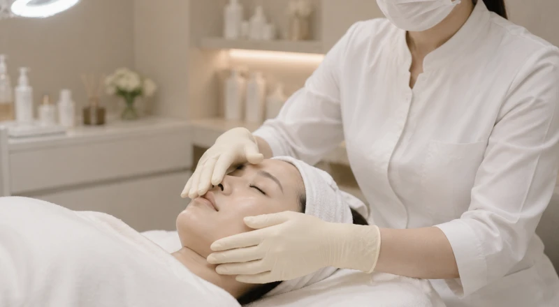 Beauty Salon Disposable Latex Gloves