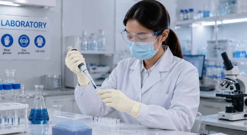 Laboratory Disposable Latex Gloves