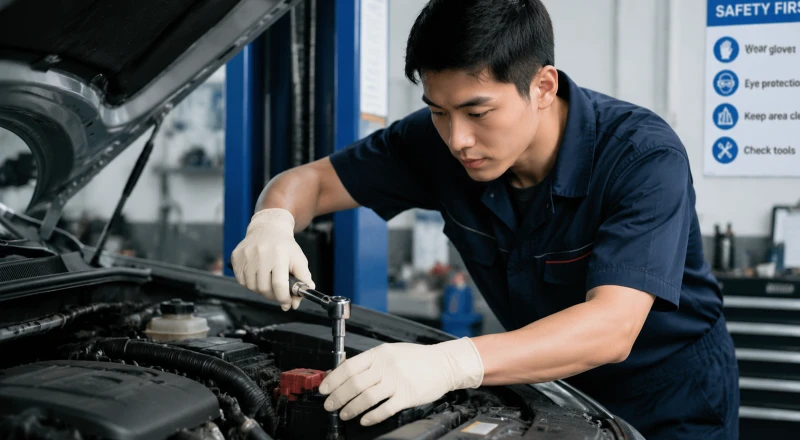 Automotive Disposable Latex Gloves