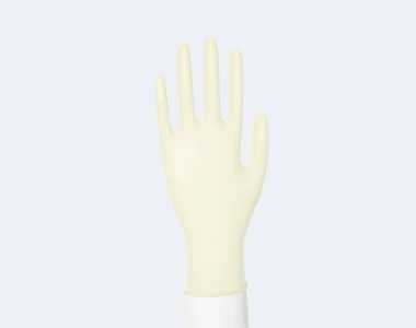 Syntex™ Synthetic Latex Exam Gloves Product Display