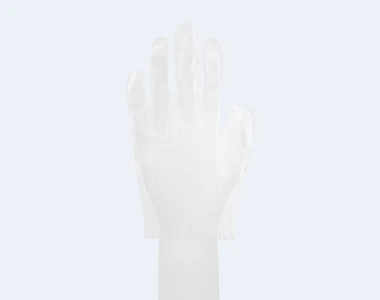 Disposable CPE Gloves Product Display