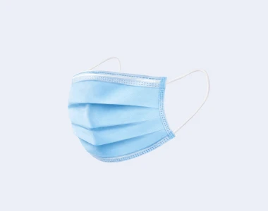 Disposable Face Mask Texture Detail
