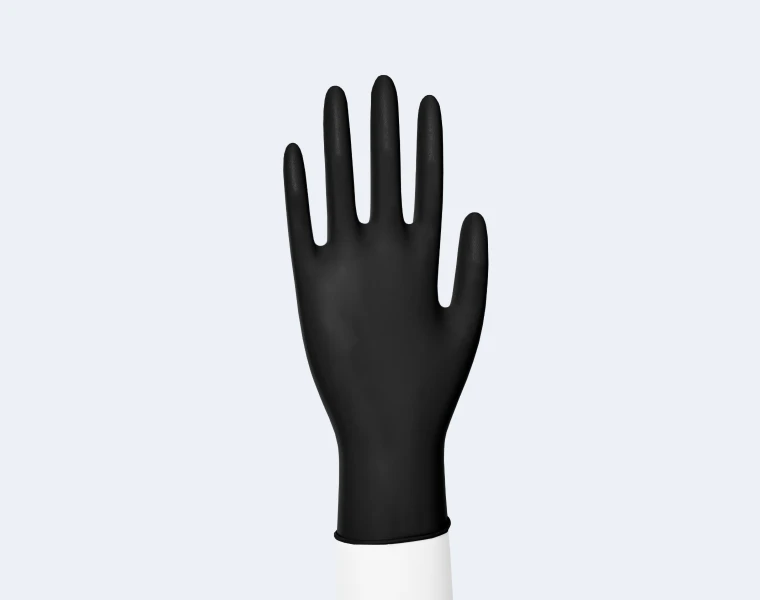 Disposable Nitrile Gloves Product Display