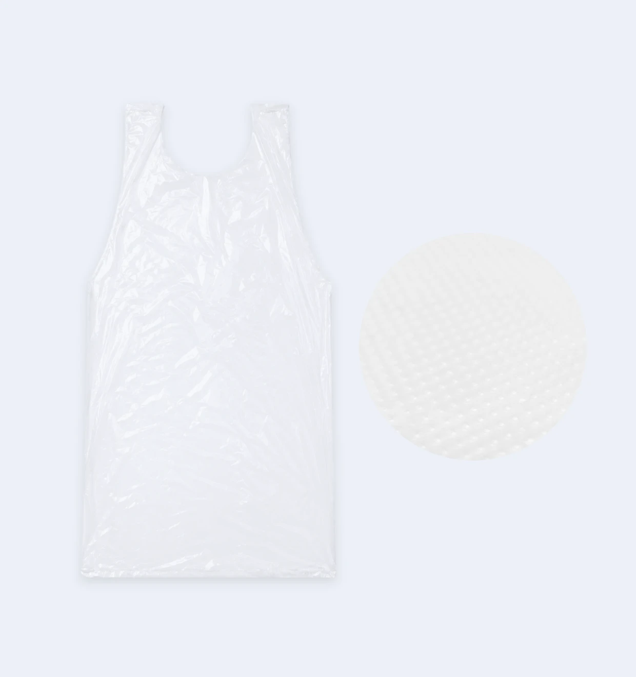 Transparent Disposable LDPE Apron