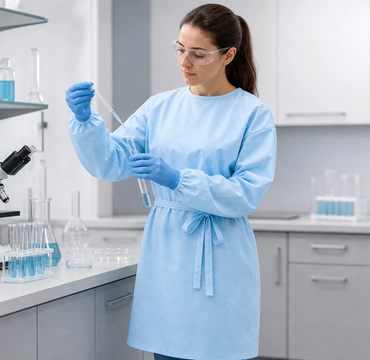 Isolation Gown Laboratory Protection