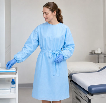 Isolation Gown for Medical Examination