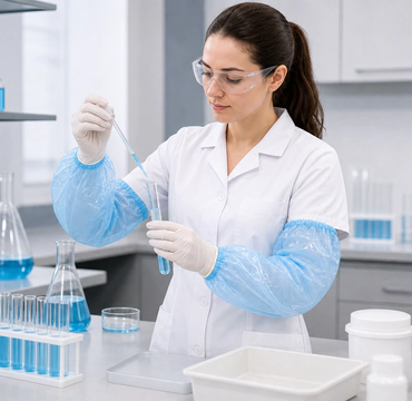 Disposable LDPE Oversleeves for Laboratory Use