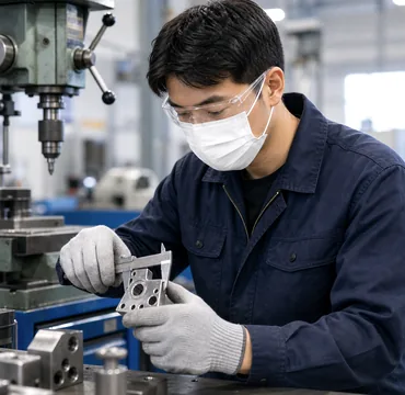 Industrial PPE Face Mask Application