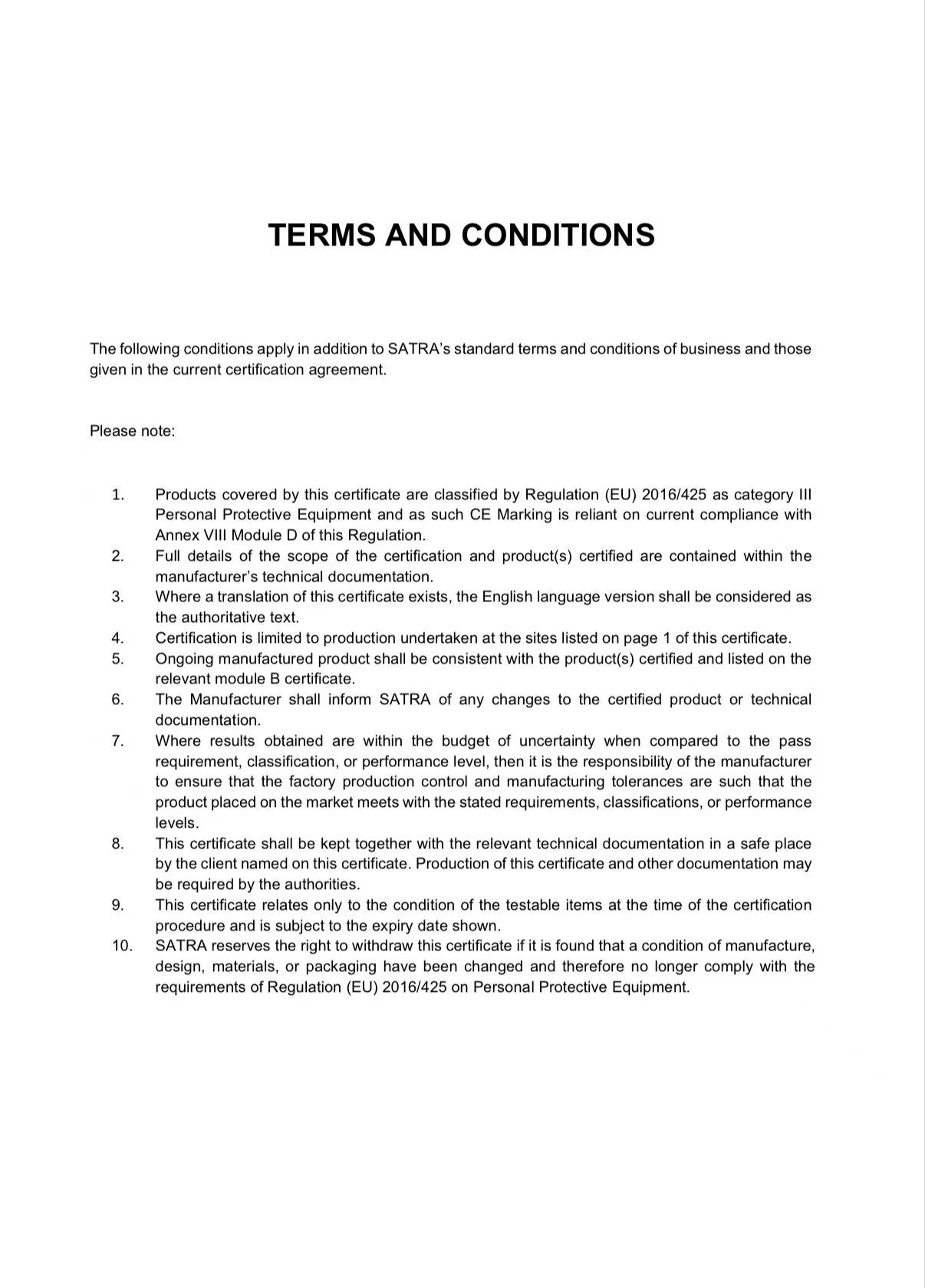 INTCO Medical PPE Module D