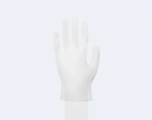 Wide Cuff Disposable Vinyl Exam Gloves