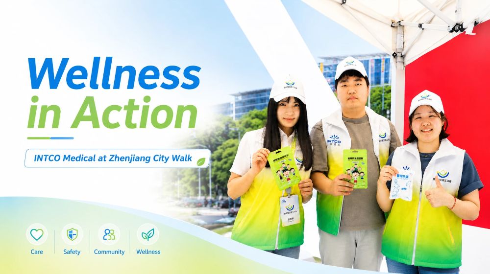 INTCO Medical Supports Community Wellness During Jiangsu City Football League City Walk
