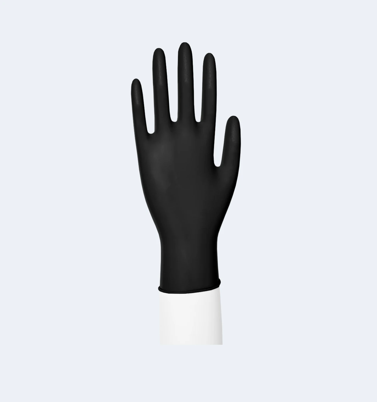 Black Gloves Side Display