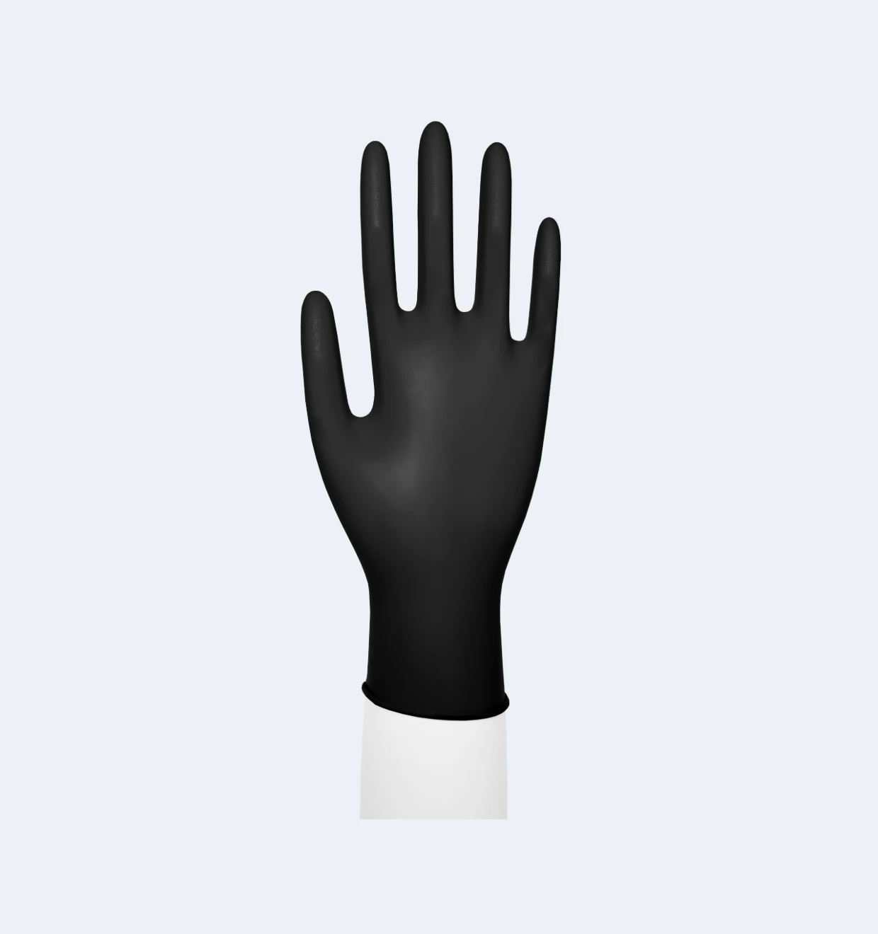 Black Gloves Product Display