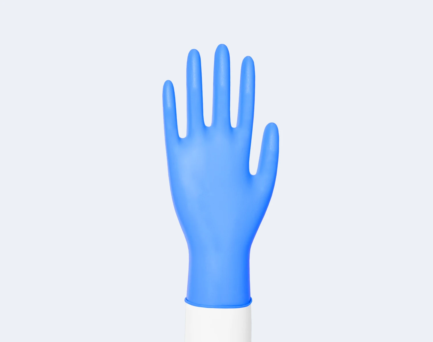 Blue Accelerator-Free Nitrile Gloves
