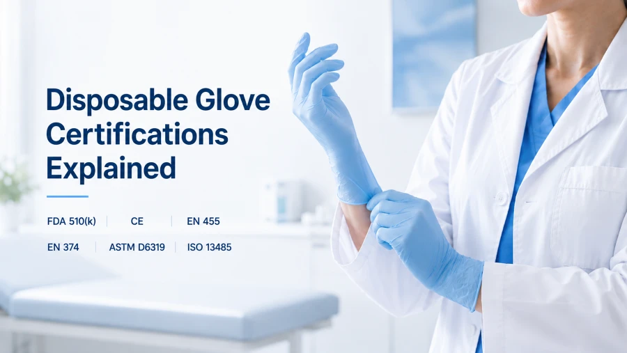 Disposable Glove Certifications Explained