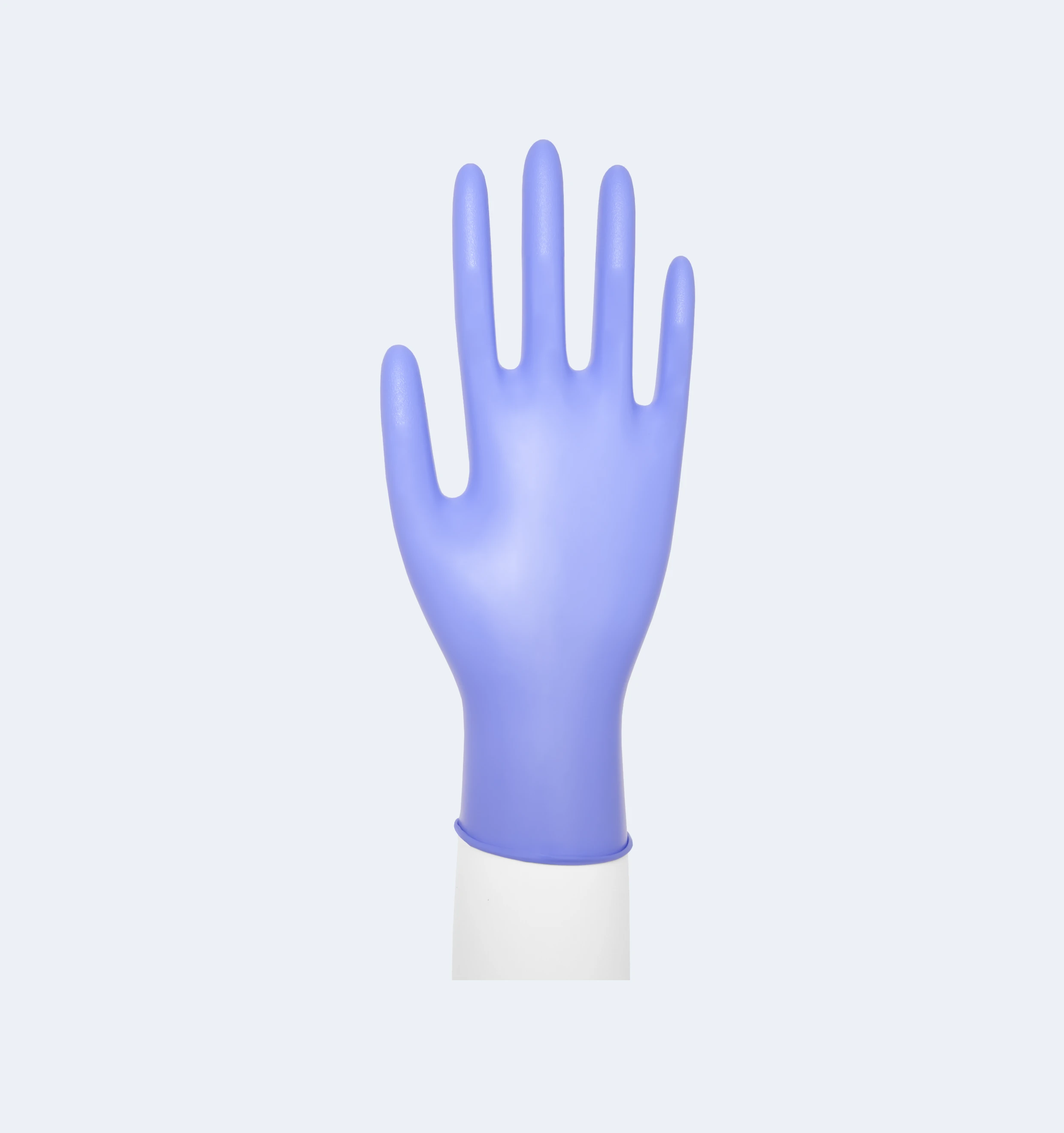 Lilac SYNMAX® Ultra Vinyl Gloves Product Display