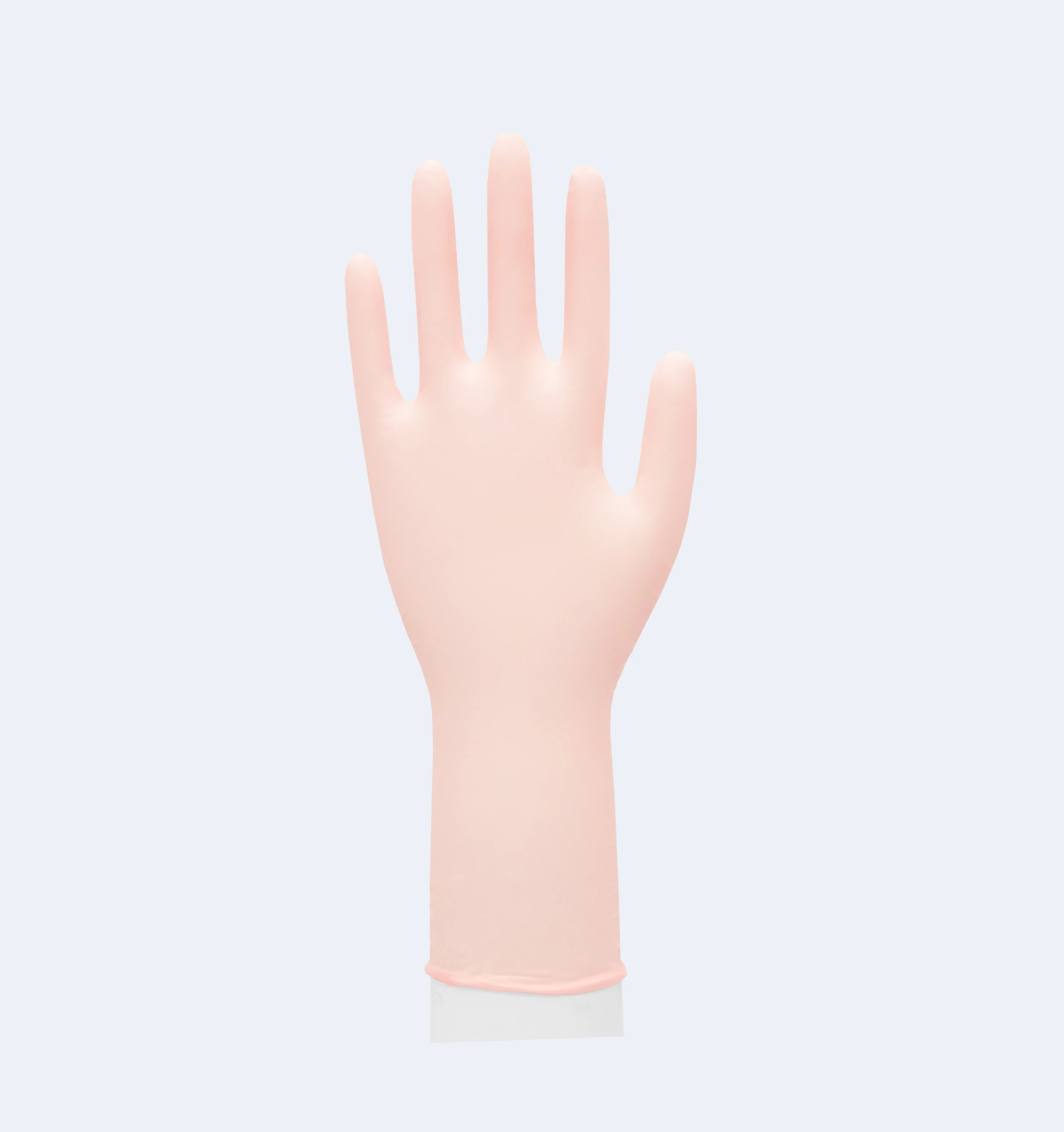 Semi-transparent Pink SYNGUARD® G3 Nitrile Gloves Side Display