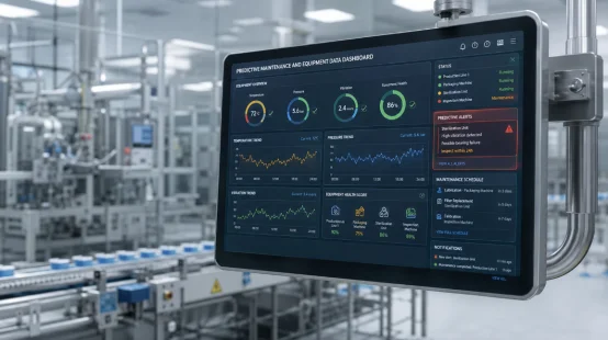AI-Enabled Manufacturing Equipment Monitoring Concept
